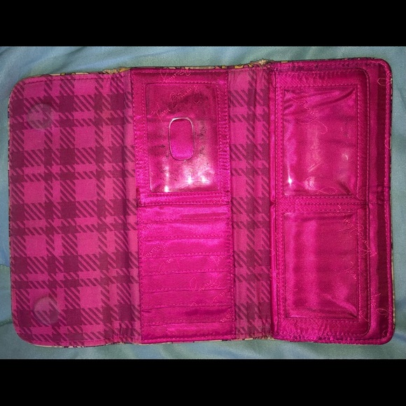 Vera Bradley Paisley print full size wallet - Picture 4 of 4